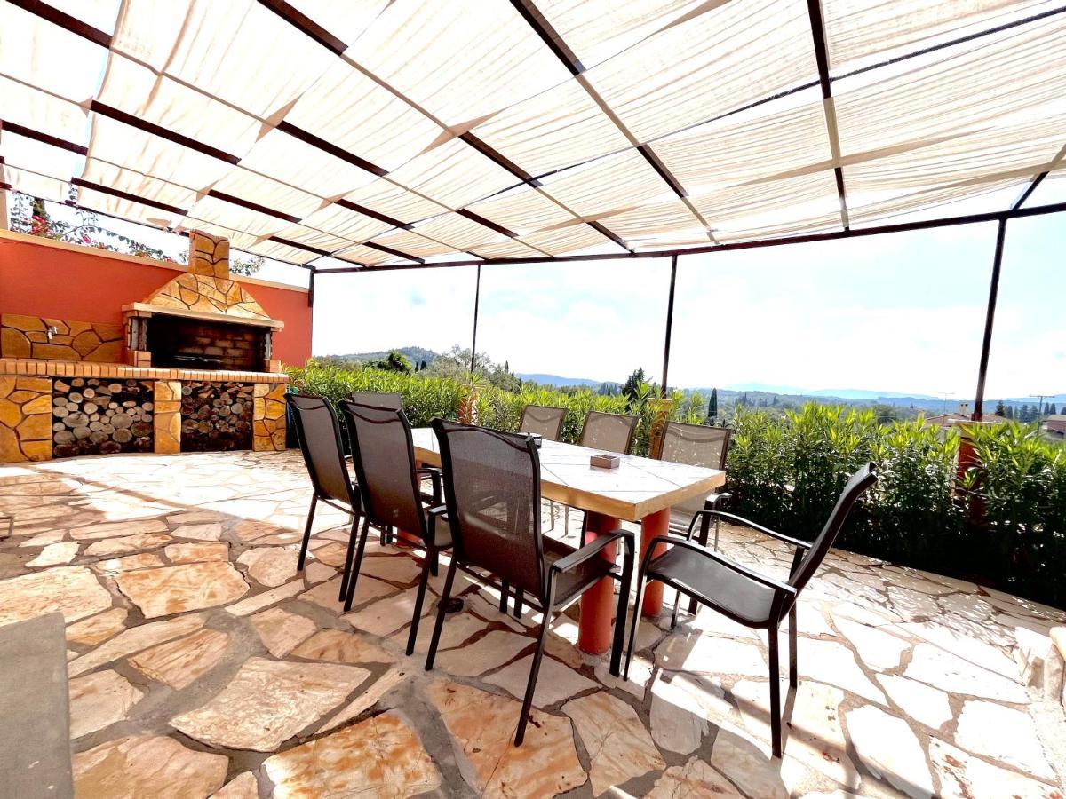 Gkk House Private Swimming Pool Luxury House Villa Skriperon Luaran gambar