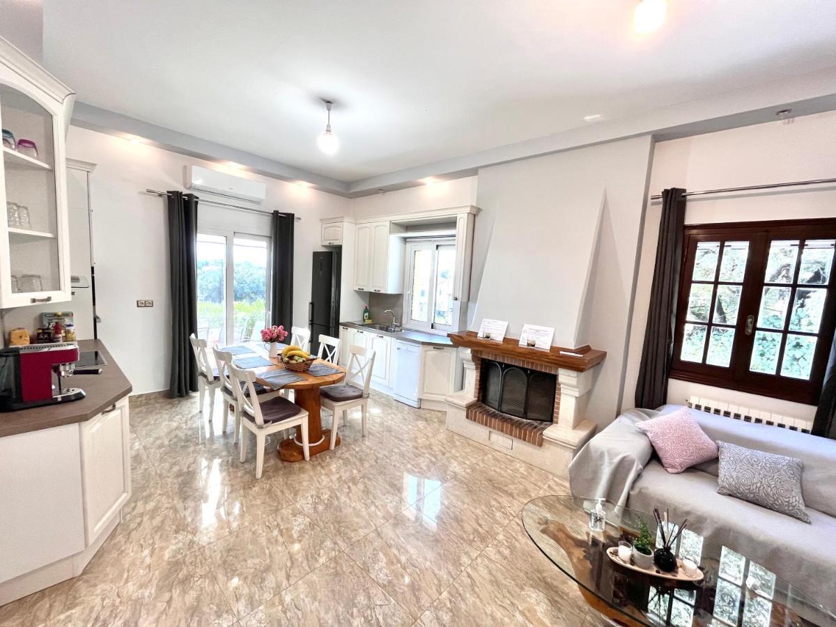 Gkk House Private Swimming Pool Luxury House Villa Skriperon Luaran gambar