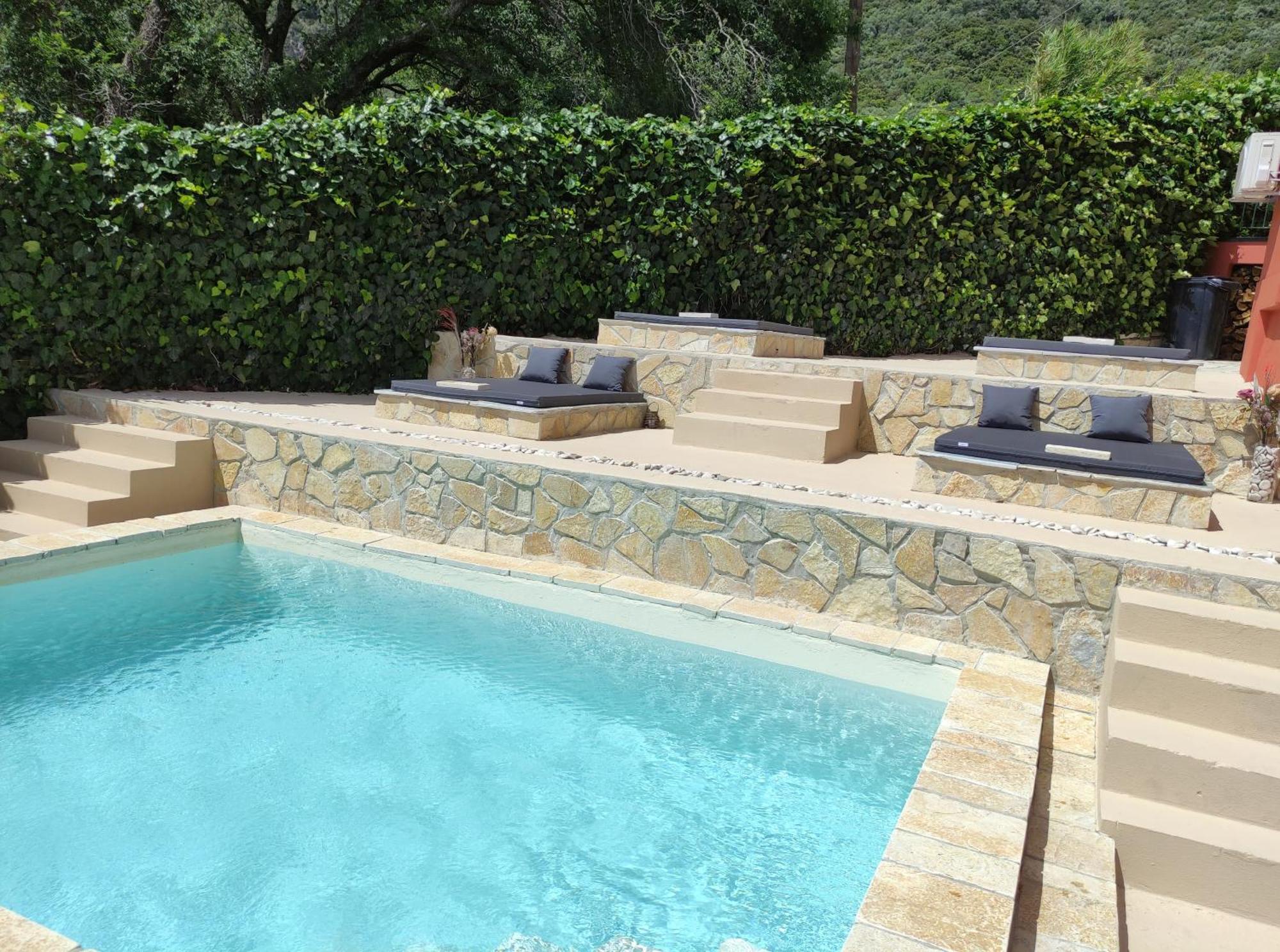 Gkk House Private Swimming Pool Luxury House Villa Skriperon Luaran gambar